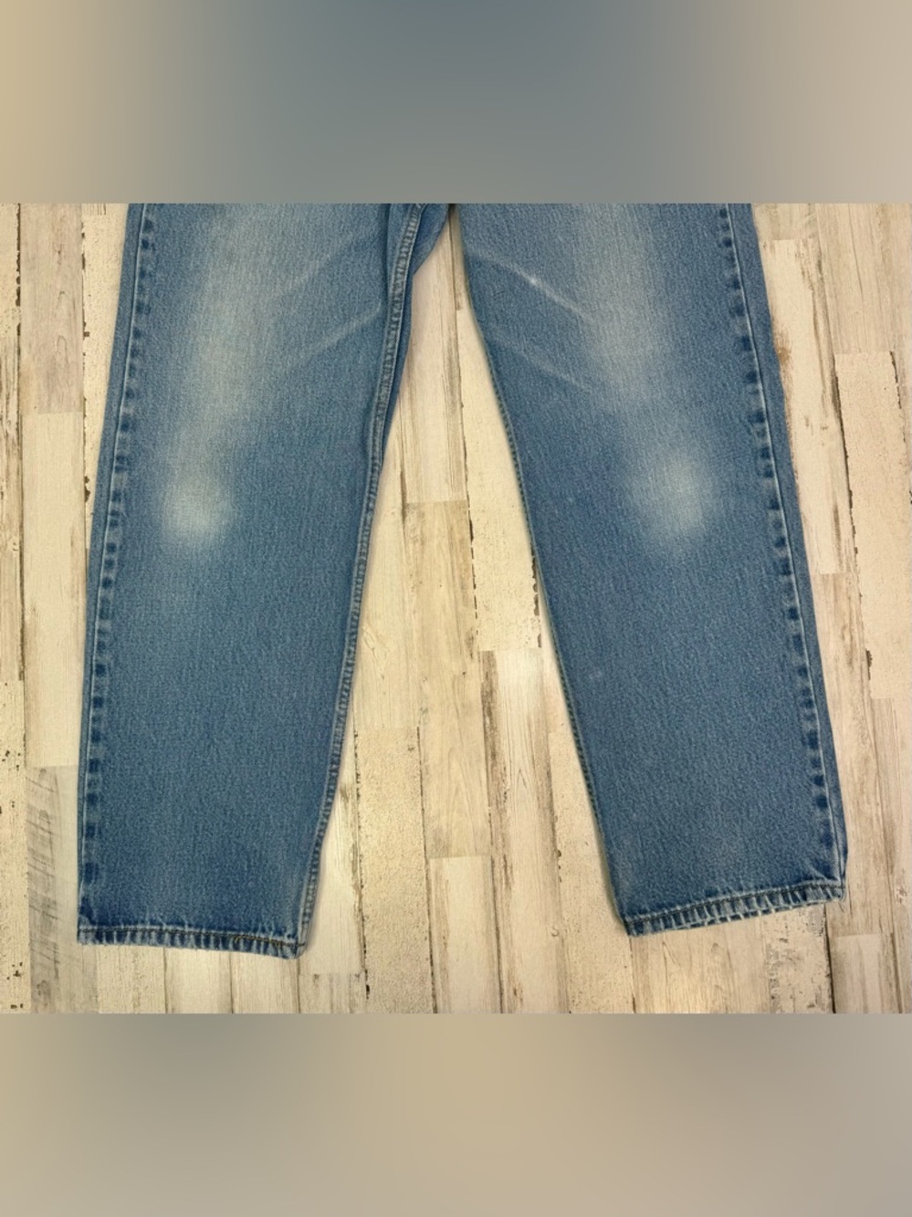 Vintage Levis 550 Pants Jeans Men 34x30 Denim Stretch Blue Straight - Picture 4 of 10